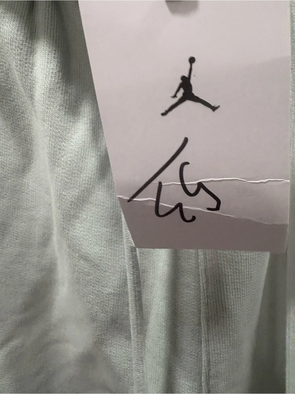 Jordan Men’s Light Mint Green Jogger Sweatpants XL BNWT